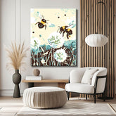 Malen nach Zahlen Kunst PusteBlumen