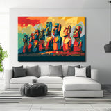 Malen nach Zahlen Skulpturen Abstrakt