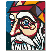 Gnom im Stil von Roy Lichtenstein - Malen nach Zahlen