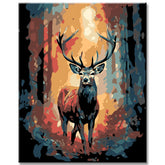 Malen nach Zahlen Stolzer Hirsch