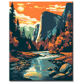 Faszinierender Himmel Malen nach Zahlen - Versand aus DE