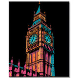 Faszinierendes Big Ben Malen nach Zahlen