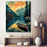 Pragser Wildsee - Malen nach Zahlen