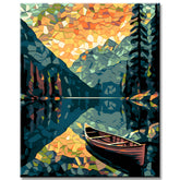Pragser Wildsee - Malen nach Zahlen
