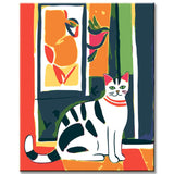 LeinwandKunst im Fauvismus-Stil Lebendige Stillleben für Ihre Bilderwand, 4-teilig