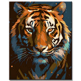 Malen nach Zahlen Tiger Gemälde Malerei