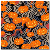 Malen nach Zahlen Halloween Kürbis Gesichter