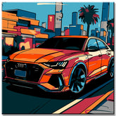 Automobile Kunst III Malen nach Zahlen