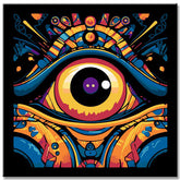 Ägyptische Augenmalerei II Malen nach Zahlen