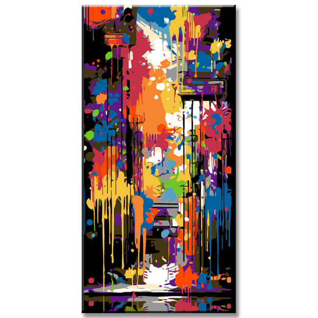 Malen nach Zahlen Farbiges Kunstspiel