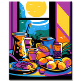 Pop Art Objekte - Malen nach Zahlen