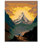 Schöner Himalaya Sonnenaufgang - Malen nach Zahlen