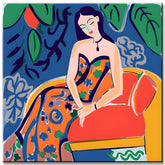 Abstrakte Schönheit - Malen nach Zahlen im Matisse Stil