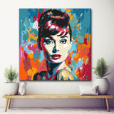 Schauspielerin Gemälde Malen nach Zahlen