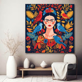 Russiches Künstlerporträt Malen nach Zahlen