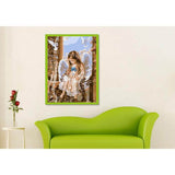 Malen nach Zahlen für Erwachsene Engel mit Tauben