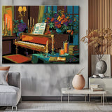 Malen nach Zahlen Bilder Klavier