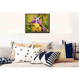 Malen nach Zahlen Bilder Lila Vögel