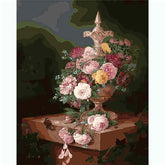 Malen nach Zahlen Pfingstrosen