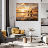 Malen nach Zahlen Fahrradfahrer