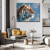 Malen nach Zahlen Bilder Tiger Tiere