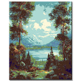 Malen nach Zahlen Weitblick