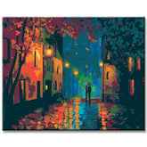 Malen nach Zahlen Bilder weg im park