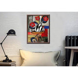 Malen nach Zahlen Bilder vase abstrakt