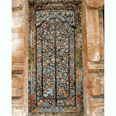 Malen nach Zahlen tor mit ornamenten