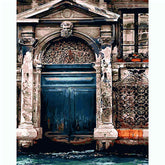 Malen nach Zahlen bilder tur mit saulen