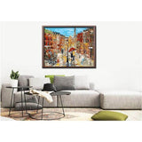 Malen nach Zahlen Regentag