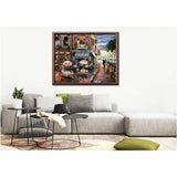 Malen nach Zahlen Bilder Historisches Restaurant