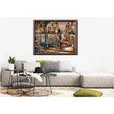 Malen nach Zahlen Altstadt Eckhaus Kunstbild