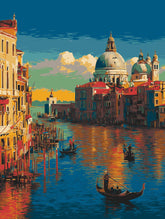 Malen nach Zahlen Venedig