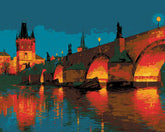 Malen nach Zahlen Stadt Stadtbild im 19. Jahrhundert