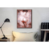 Malen nach Zahlen akt Frau von hinten