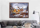 Malen nach Zahlen Weihnachtsstimmung am Bauernhof