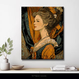 Malen nach Zahlen Portrait Adlige