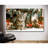 Malen nach Zahlen Nikolaus Katze
