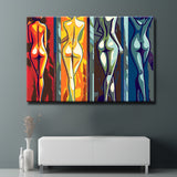 Malen nach Zahlen Akt 4 Körper