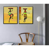 Malen nach Zahlen Afrika Kunst Träger - DC 08