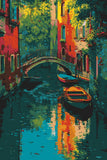 Malen nach Zahlen Kunst Venedig Ansichten