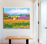 Malen-nach-Zahlen-Felder Landwirtschaft