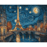 Malen-nach-Zahlen Eiffelturm Paris