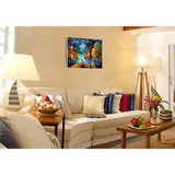 Malen nach Zahlen für Erwachsene Pärchen in der Dämmerung