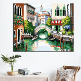 Malen nach Zahlen Venedig