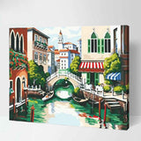 Malen nach Zahlen Venedig