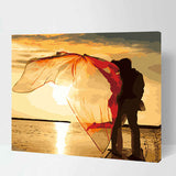 Malen nach Zahlen LiebesPaar am Meer Landschaft Menschen