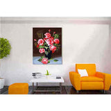 Malen nach Zahlen für Erwachsene rosa Rosen