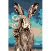Malen nach Zahlen Hase Tiere